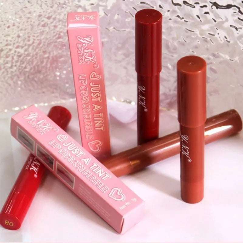 Pink Series Velvet Matte Lipstick Pen Waterproof Long Lasting Red Qme