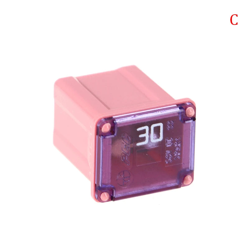 Square Fuse 20A 25A 30A 40A 50A PEC Automotive Car Tube Waterproof Qme 30A