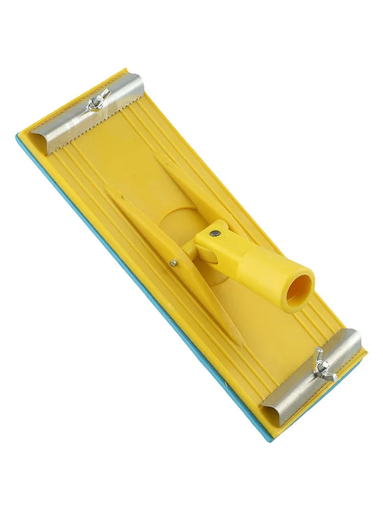 1 Pc Sandpaper Holder Polishing Tool Plasitc Hand Sander Holder Sandpaper Frame Clip For Drywall Sanding Sander Head Qme