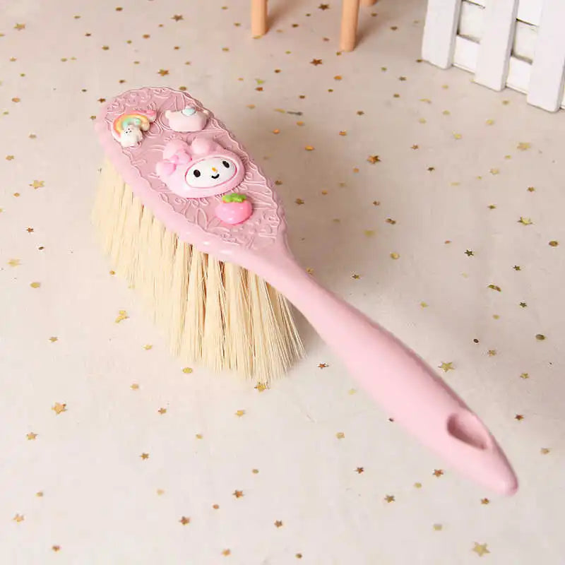 Hello Kitty Large Bed Brush Soft-bristle Long-handled Dusting Cute Qme 1