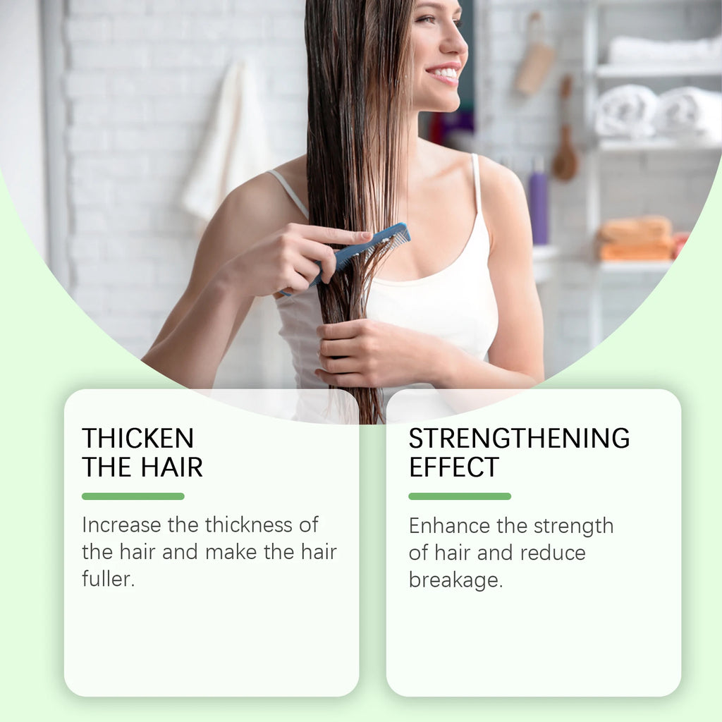 Rosemary Shampoo for Hair Loss Treatment Anti Dandruff Nourishing Softening Hair Care Enhance Roots Promote Hair Growth Shampoo Qme