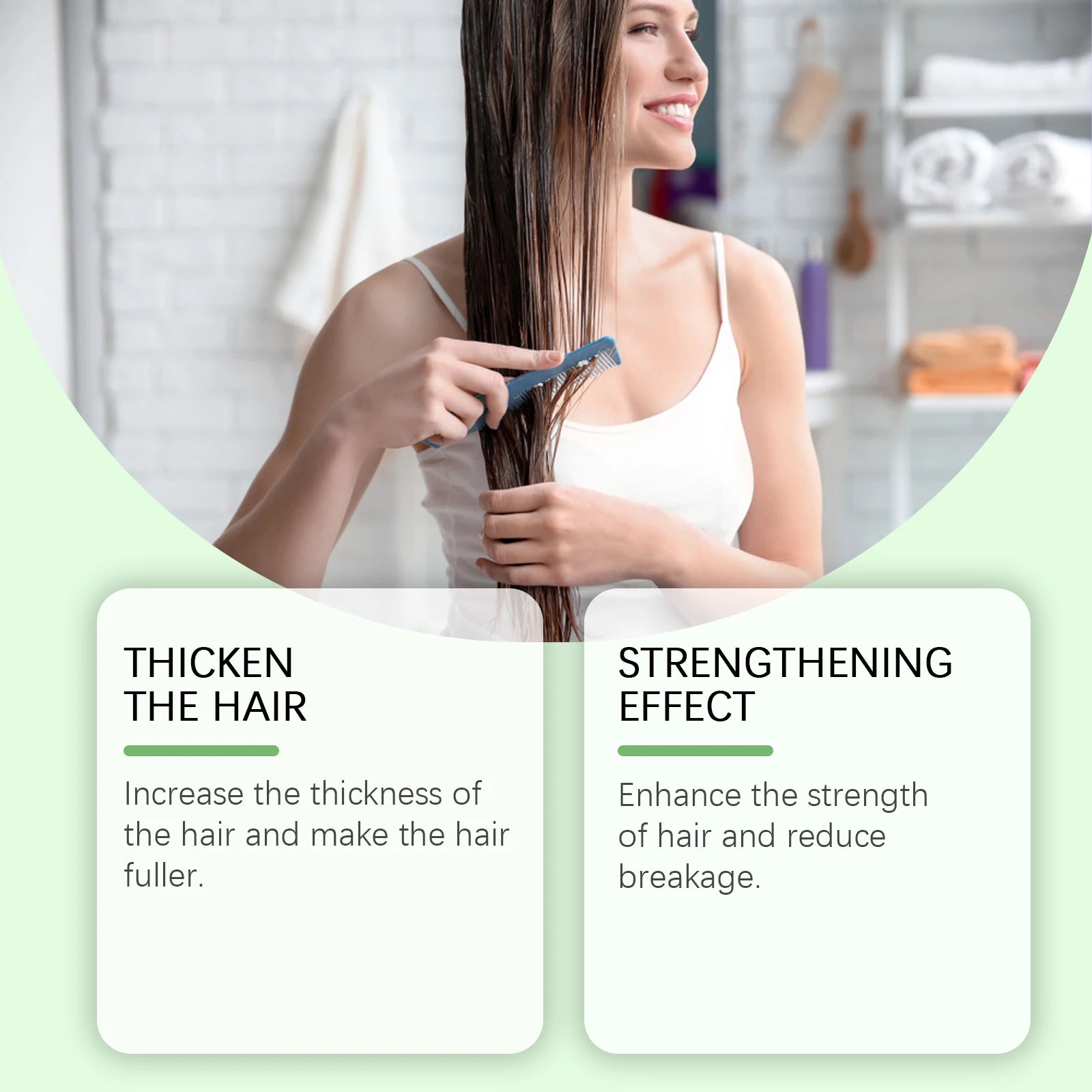 Rosemary Shampoo for Hair Loss Treatment Anti Dandruff Nourishing Softening Hair Care Enhance Roots Promote Hair Growth Shampoo Qme