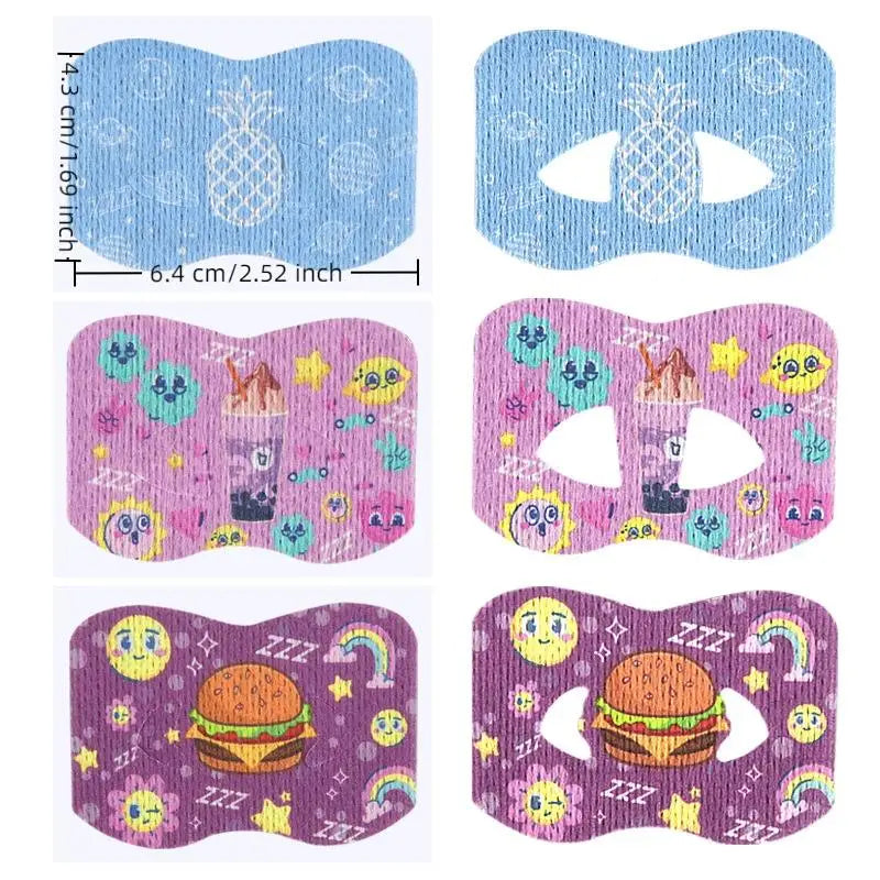 Anti Snoring Stop Mouth Closure Tape Sleep Aid Breathing Correction Qme