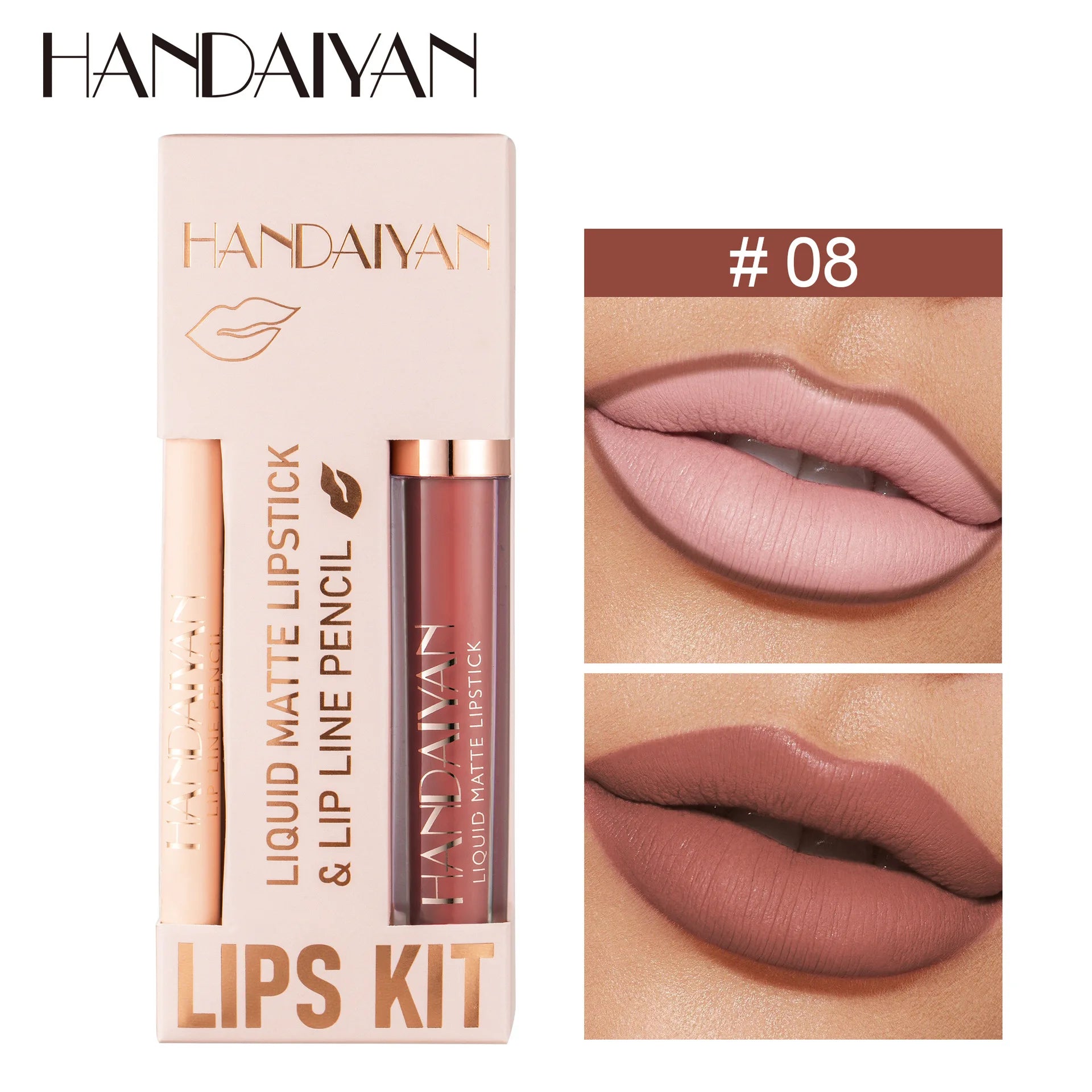 Matte Nude Brown Lipliner Pencil Lipsticks 12 Colors Lip Contour Kit Waterproof Non-sticky Sexy Velvet Red Lipgloss Makeup Tool Qme 08