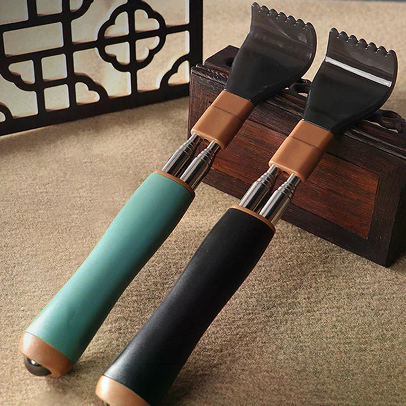Stainless Steel Retractable Scratcher Portable Telescopic Back Itch Qme