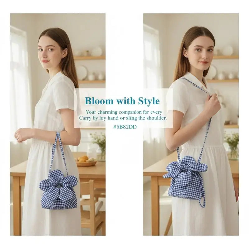 Vintage Small Phone Pouch Shoulder Bag, Cute College Girl Clutch Purse, Fashion Female Handbag with Adjustable Strap Qme