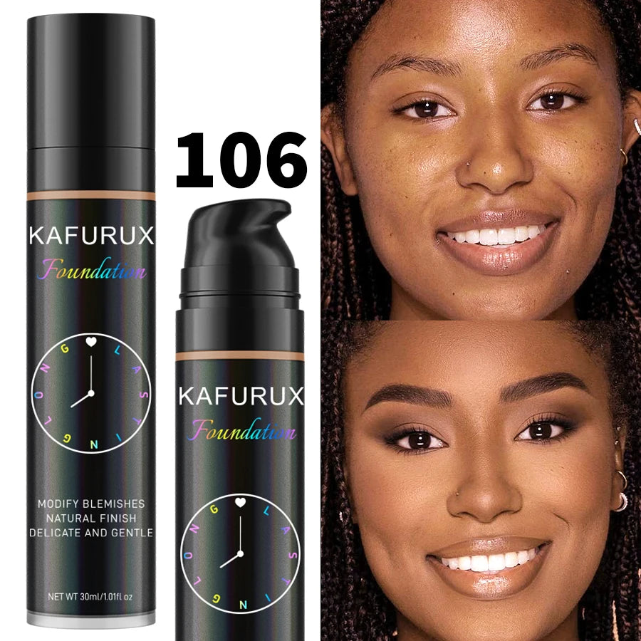 8 Colors Liquid Foundation Effective Concealer Waterproof Qme 106