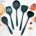 Silicone Kitchenware Soup-spoon Spatula Colander Spoon Kitchen Qme Default Title