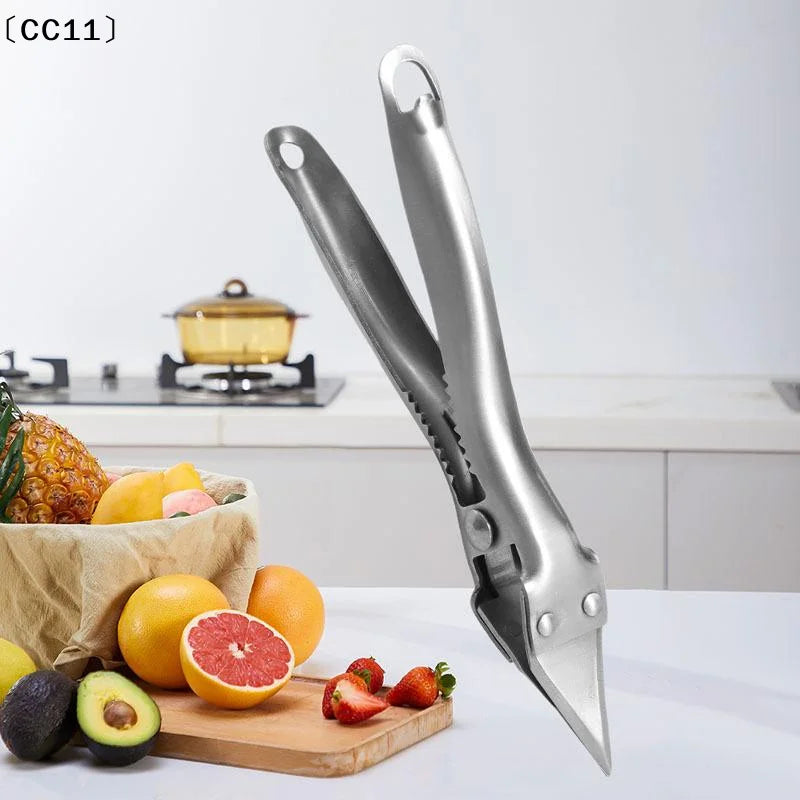 Durian Opener Stainless Steel Fruit Separator Lightweight PP Material Qme