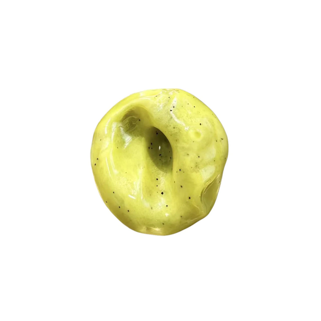 6cm Simulated Potato Mash Smoothie Ball Handmade Squeezable Toy Decompression-Relieving Fidget Toy Holiday Party Fake Decor Qme 1 One Size