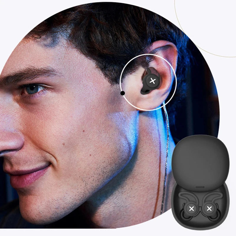 Waterproof Silicone Ear Plugs Soft Comfortable Noise-cancelling Qme