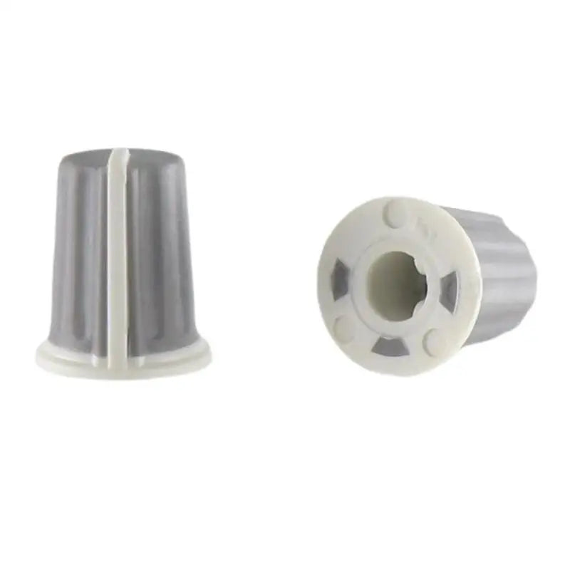 2 16x19mm Rubber Potentiometer Knob Mixer DJM Series DJM-2000 900 850 Qme Light Gray White X2