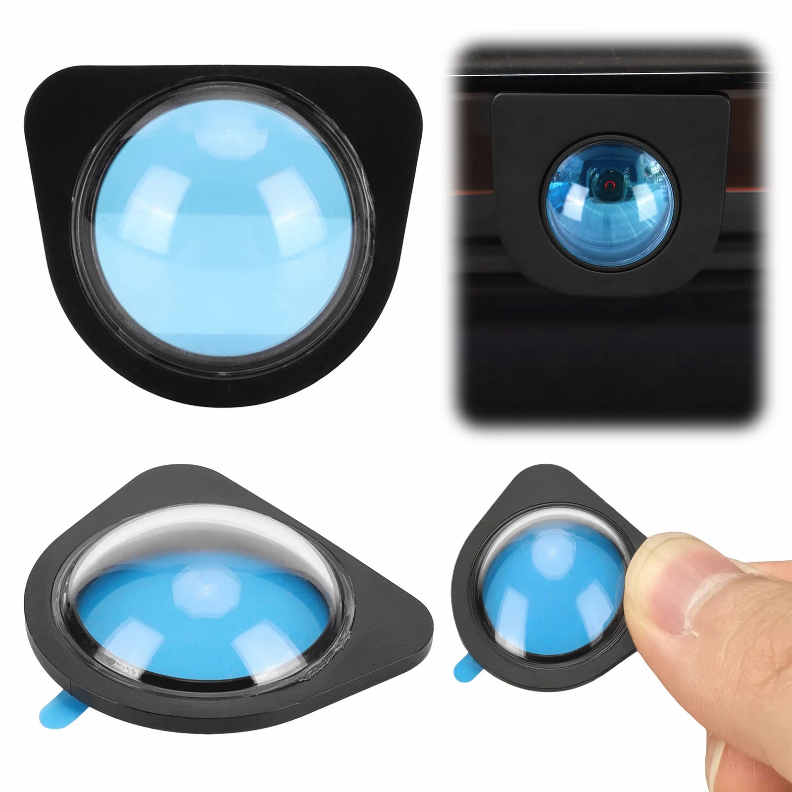 Front Clear Image Vehicle Camera Protective Cover Scratch & Drop Resistant Protection for Tesla Model Y Models 3 Accessories Qme