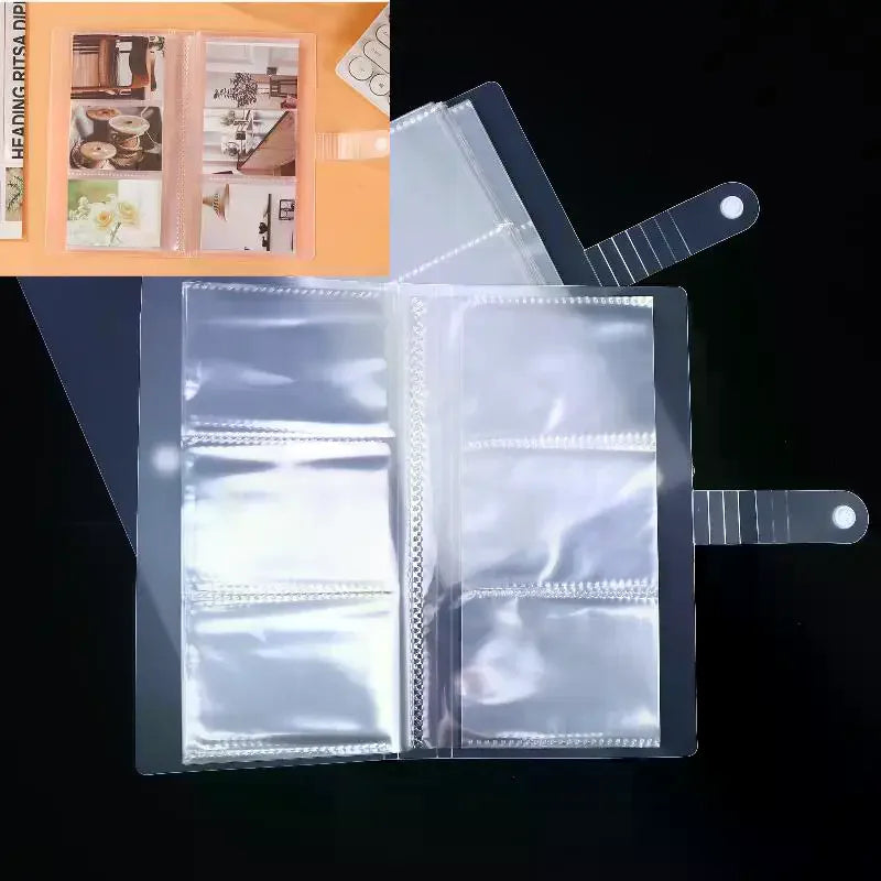 1Pcs Album Photo Book Postcard Photo Storage Card Album Photo Album Contents 84/120/240/288 Slot Qme