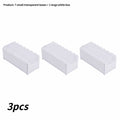 Plastic Cable Organizer Box 1/3Pcs Multi-use Home Office Holder for Straps Mobile Devices and Small Sundry Items Qme storage box 3pcs