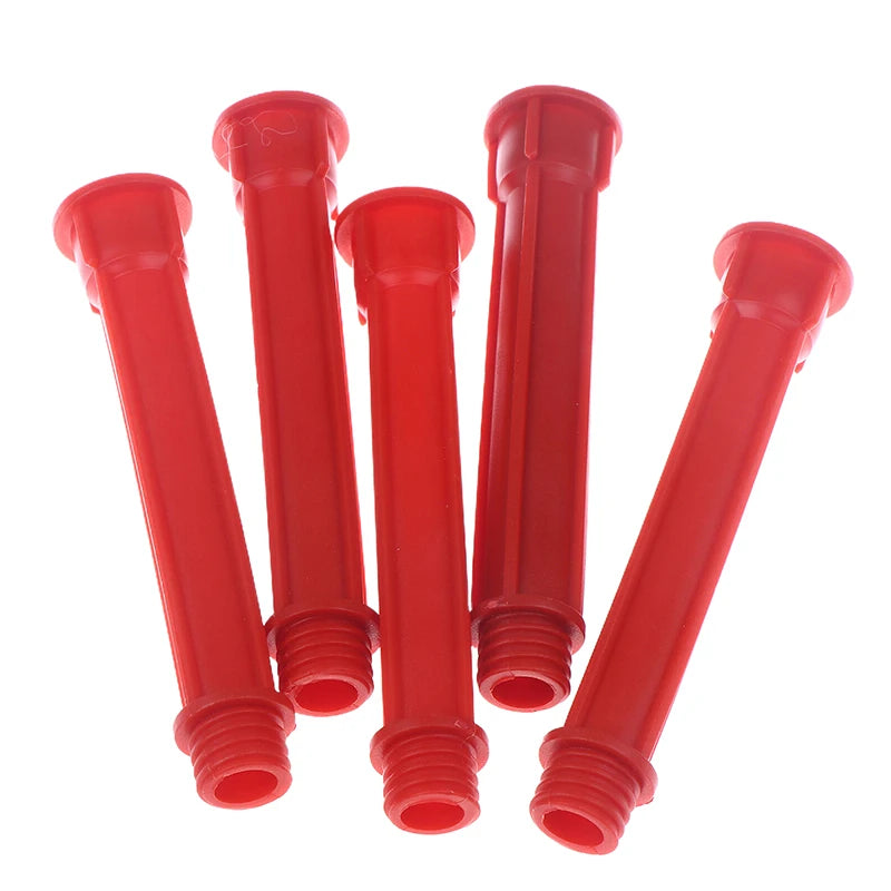 5 Home Caulking Nozzle Tips Plastic Extension Tubes Caulk Applicator Qme