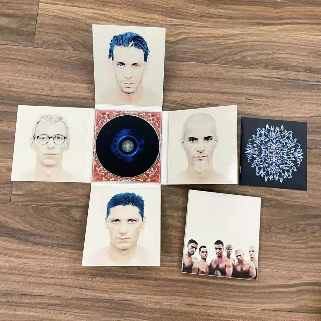 Classic Rock CD Album, Foldout Portrait Art Design, Remastered High-Fidelity Audio Media, Collector's Edition for Rock Fans Qme