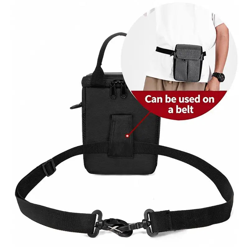 Shockproof Camera Bag Inner Soft Lining Convertible Crossbody Qme