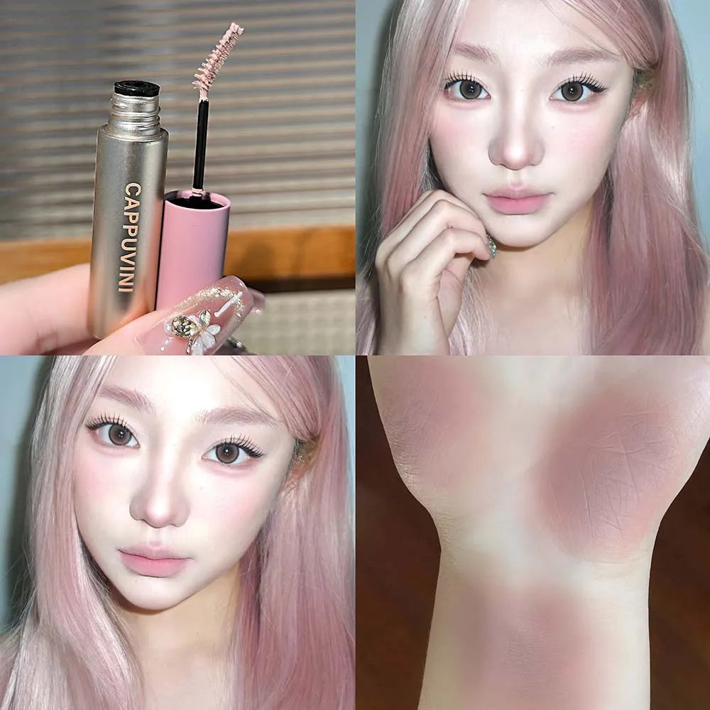 Mist Velvet Eyebrow Dye Cream Long Lasting Pink Brown Color Eyebrow Mascara Tint Sweatproof Wild Brow Enhancer Cream Cosmetics Qme