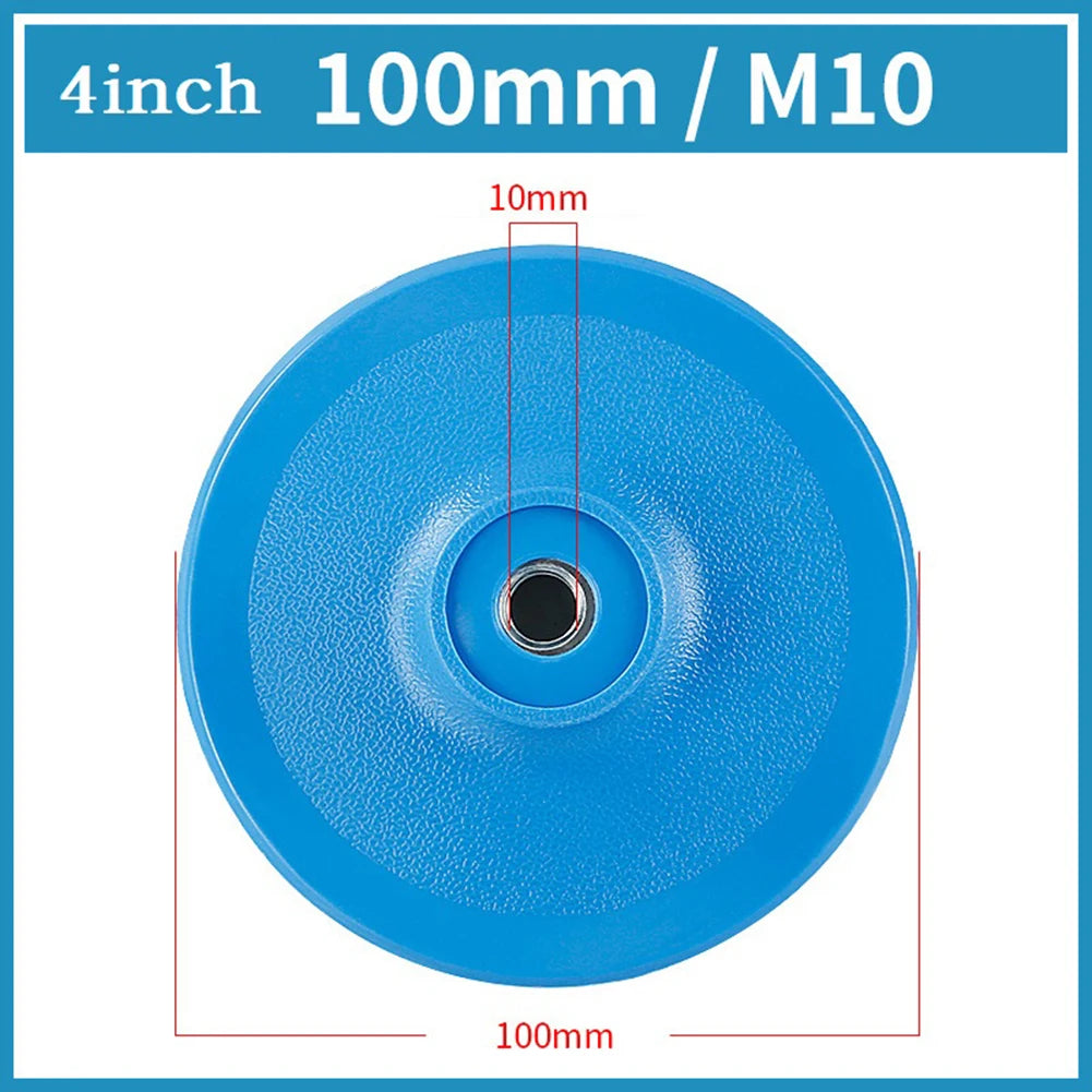 3/4inch Polishing Pad Sanding Disc Backing Pad Adhesive Disc Car Paint Care M10/M14/M16 Thread Polishing Discs Qme 4inch M10