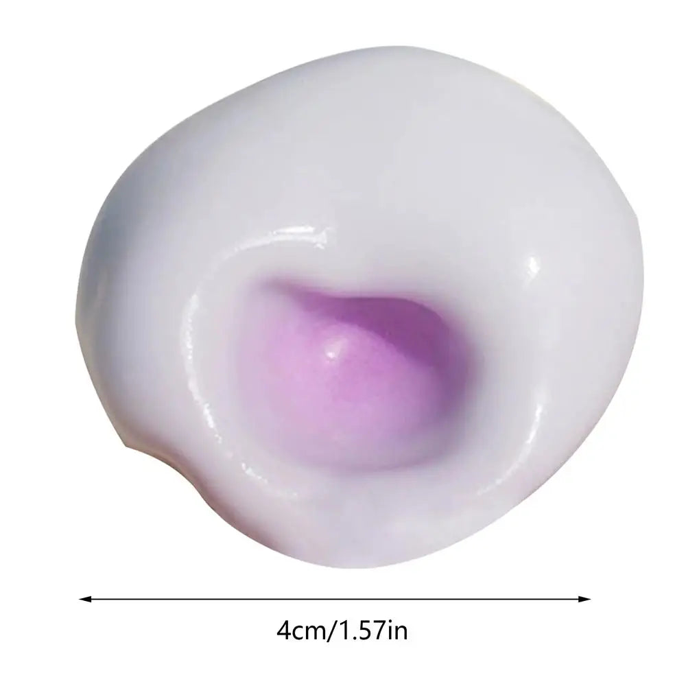 Squeeze Toys Cute Soft Ball Fidget Toys for Teens Kids Women Men Adults Birthday Classroom Prizes Goodie Bag Fillers Boys Girls Qme Purple