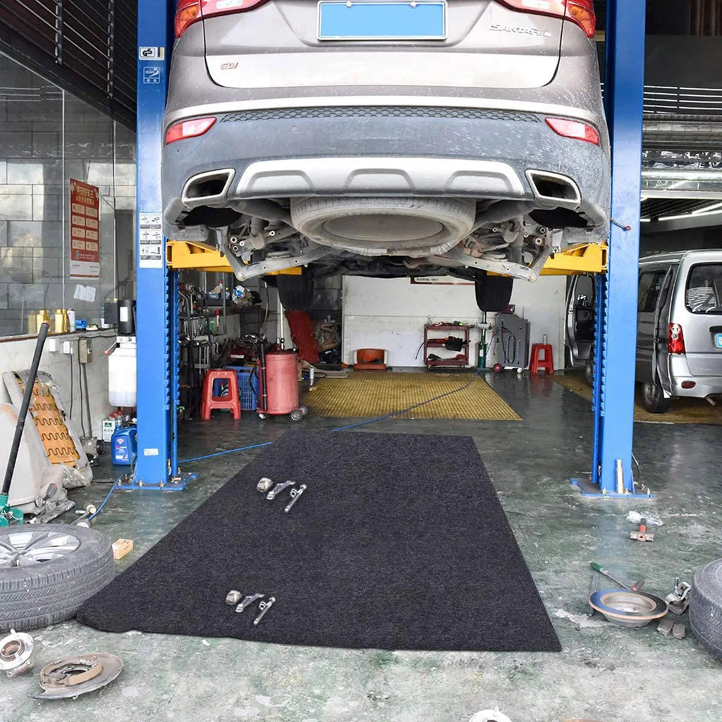 Maintenance Mat For Under Car Or Equipment , Soft And Comfortable,Absorbent Floor Clean(Maintenance Mat:36inches X 60inches Qme