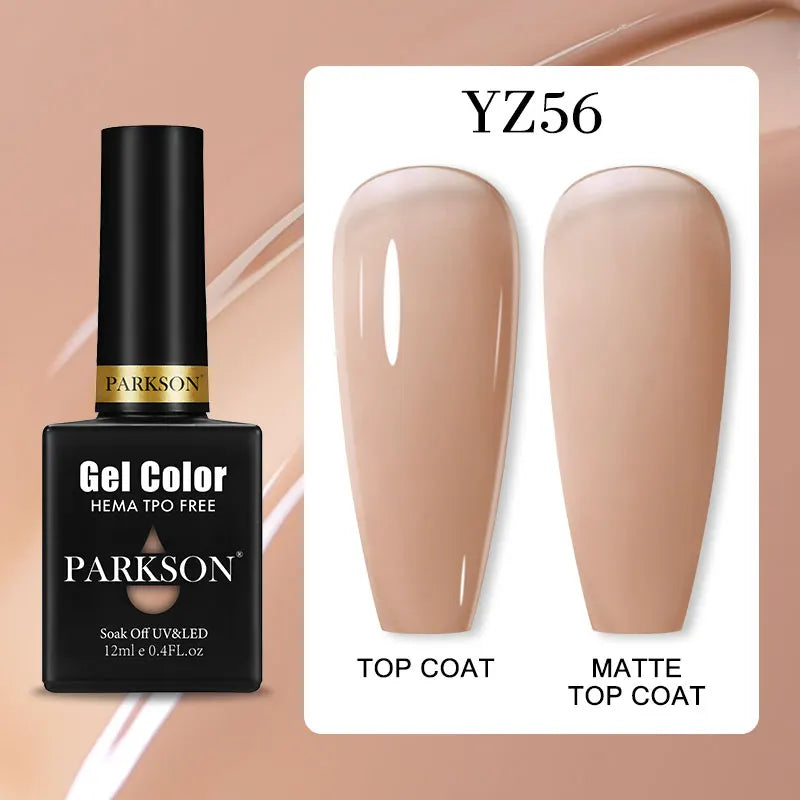 Parkson Colorful Nail Gel Polish Lacquer Soak Off UV LED Long Lasting