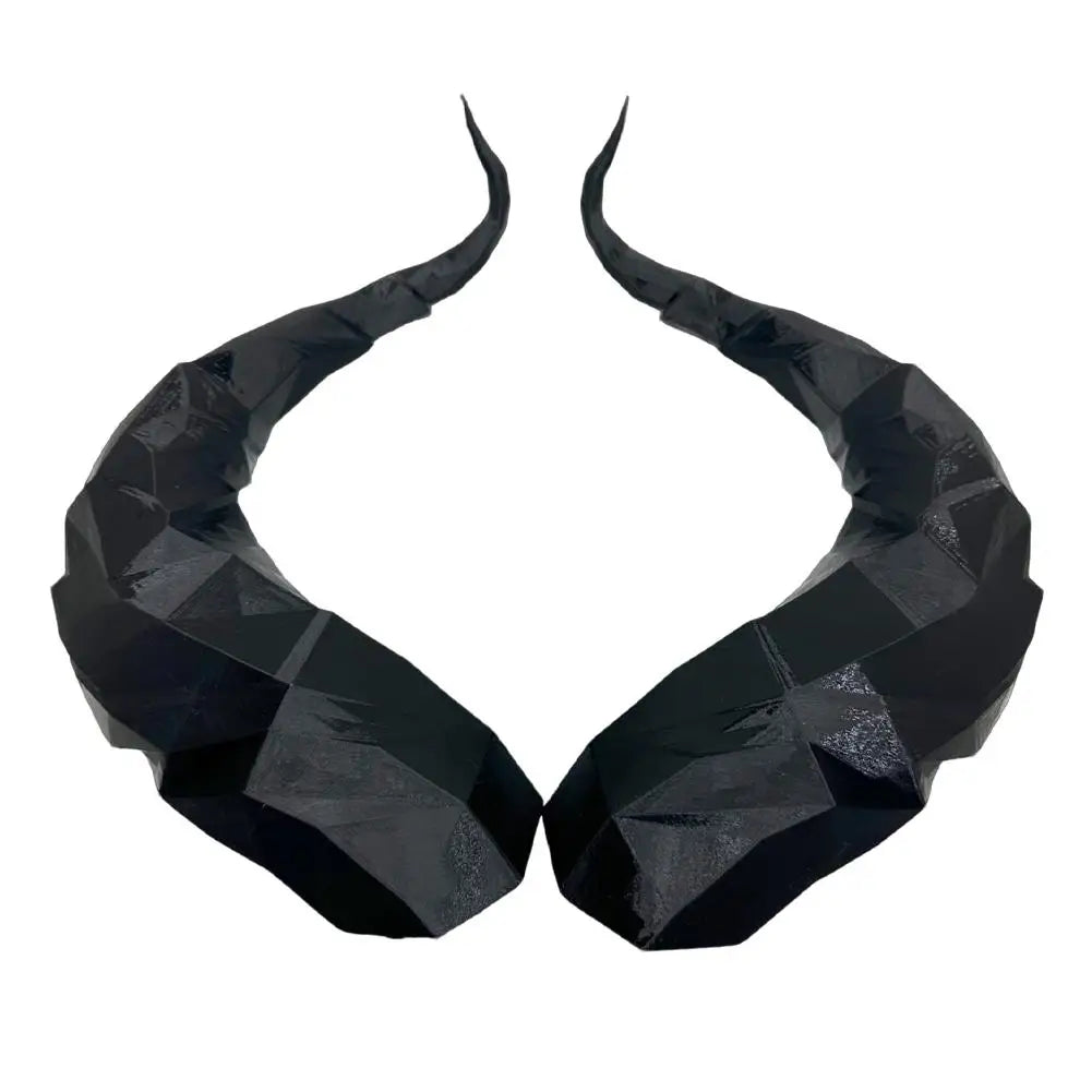 Car 3D Devil Horns Sticker Auto Roof Horn Decoration Suv Sedan Qme C
