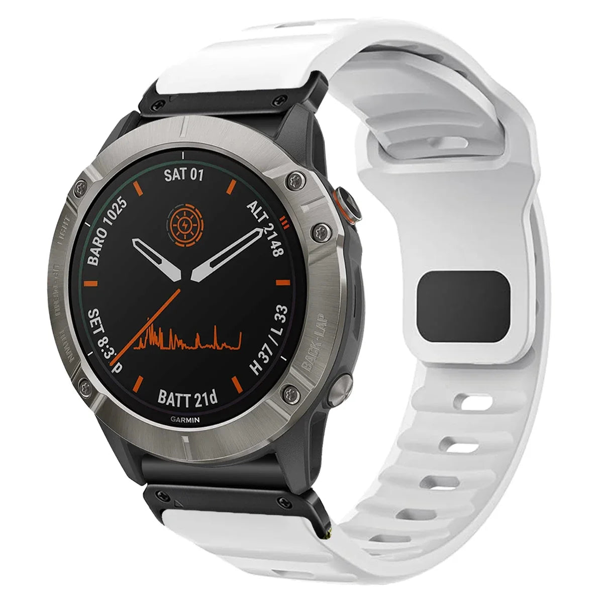 22mm 26mm QuickFit Silicone strap For Garmin Fenix 8 E 7 7X 6X Pro 5XPlus Epix Pro Gen 2 47mm 51mm/Enduro 3 No Gaps Watchband Qme WB 22mm