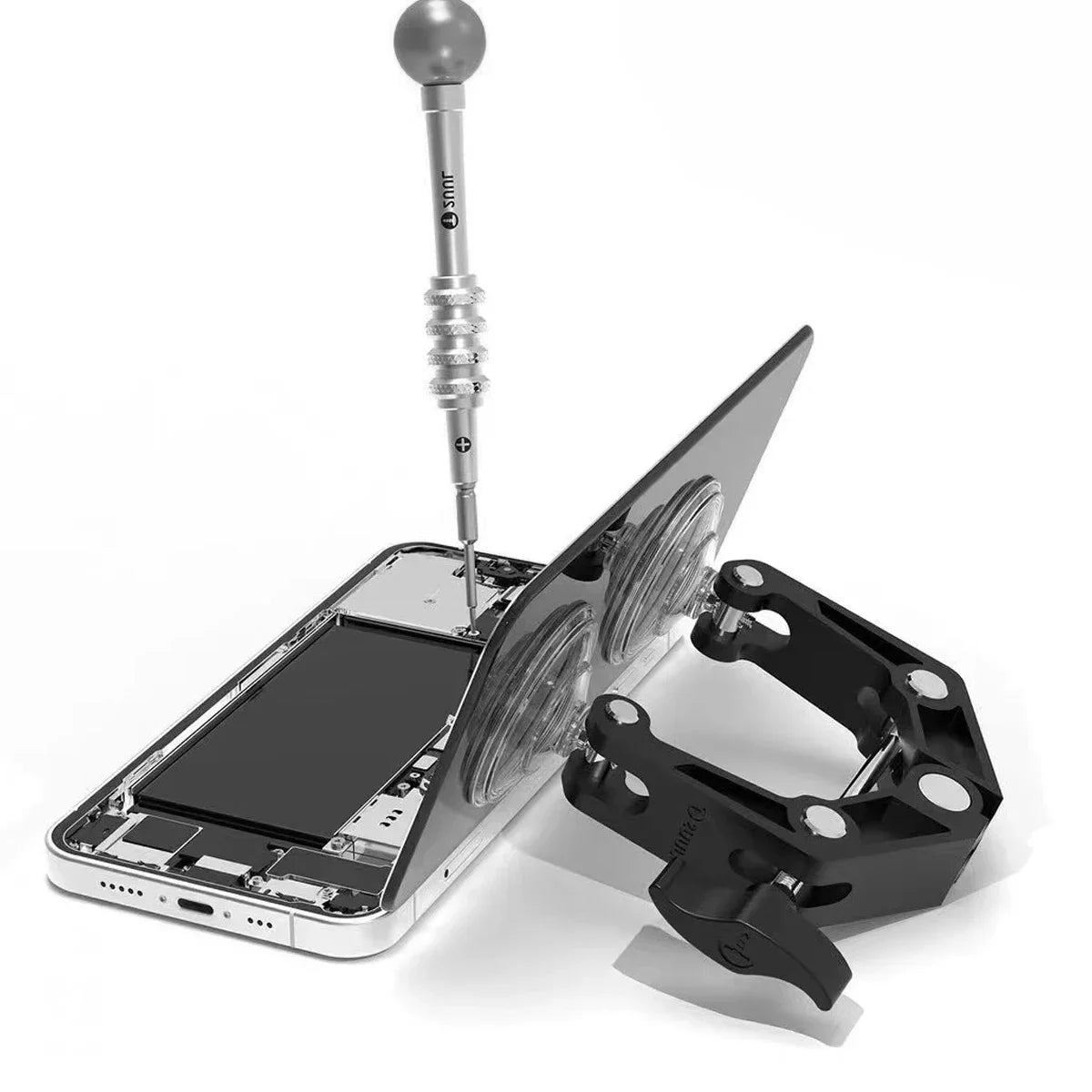 Safe Practical LCD Screen Opening Tool Strong Suction Phone Screens Disassemble for Mobile Phone Tablets Electronic Repair Easy Qme