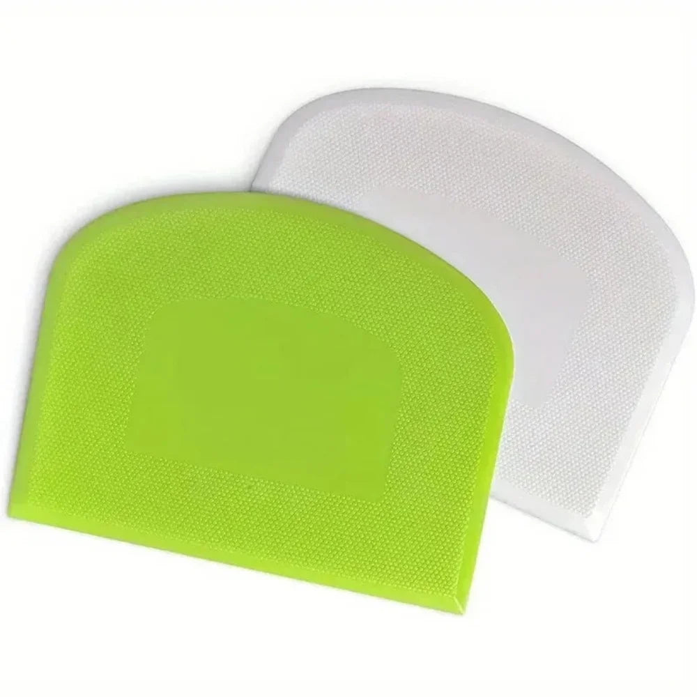 Kitchen Baking Accessory Dough Scraper Cream Spatula Multifunctional Cutting Tool For Homemade Bread Pizza Fondant Pastry Qme