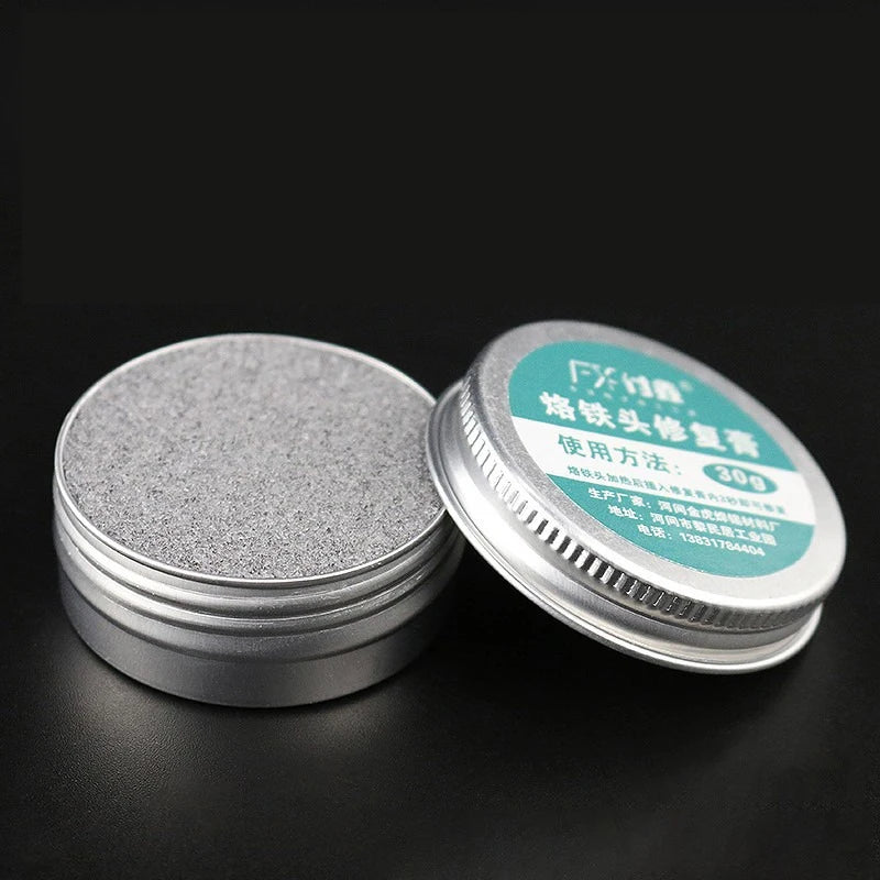 Soldering Iron Tip Cleaning Paste Non-stick Tin Solder Cream Tinner Qme