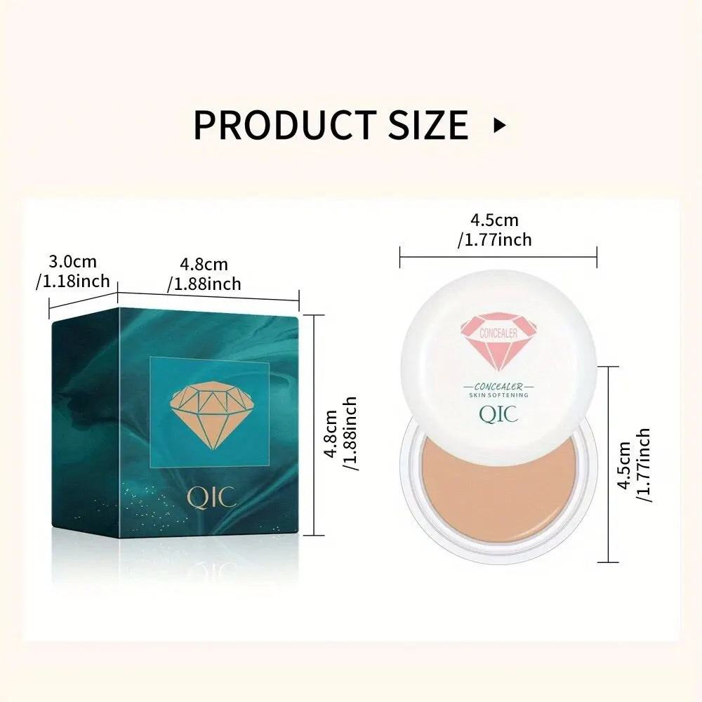 High Coverage Concealer Cover Anti Dark Circle Freckle Long-lasting Waterproof Foundation BB Cream for Face Makeup Base Cosmetic Qme
