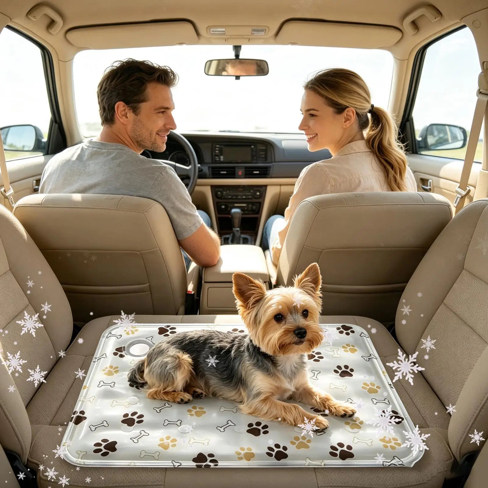 Pet Cooling Mat Hot Summer Moisture-Resistant Cushion Summer Self-cooling Pet Pad For Sleeping Resting Travel Shelter Backyard Qme