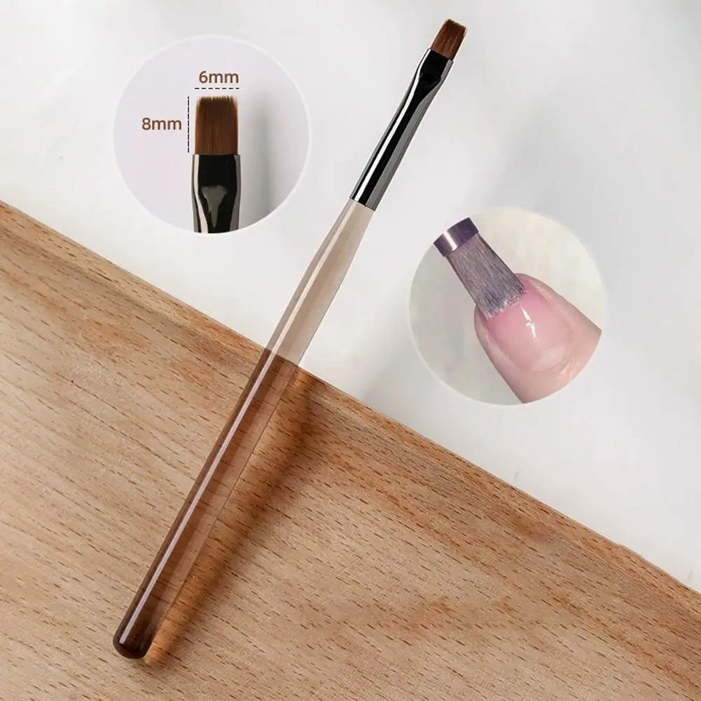 1 Fine Detail Paint Brush Acrylic UV Gel Drawing Dotting Manicure Qme 03
