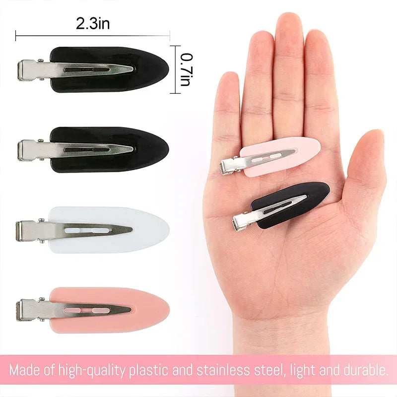 10pcs/set No Crease Basic Hair Clips For Women Girls Hair Styling Makeup No Bend Hairpins Barrettes Fashion Hair Accessories Qme