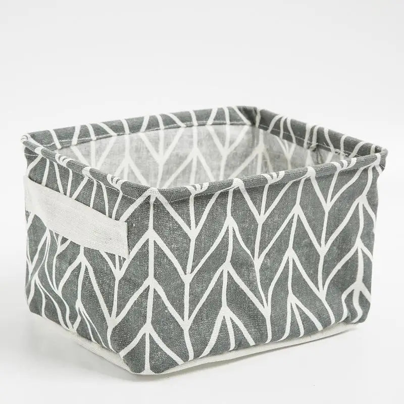 Waterproof Desktop Sundries Basket Storage Box Cosmetic Toy Organizer Qme A5