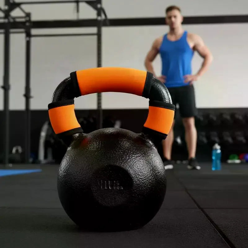 Pull Up Bar Cushion Grips Anti Slip Soft Cover Pads Dumbbell Barbell Qme
