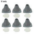 2/6 Pcs Vacuum Filter Replacement For Eureka Vacuum NES215A, NES210, N0101 & N0102 Vacuum Cleaner Spare Parts Set Qme 6 PACK