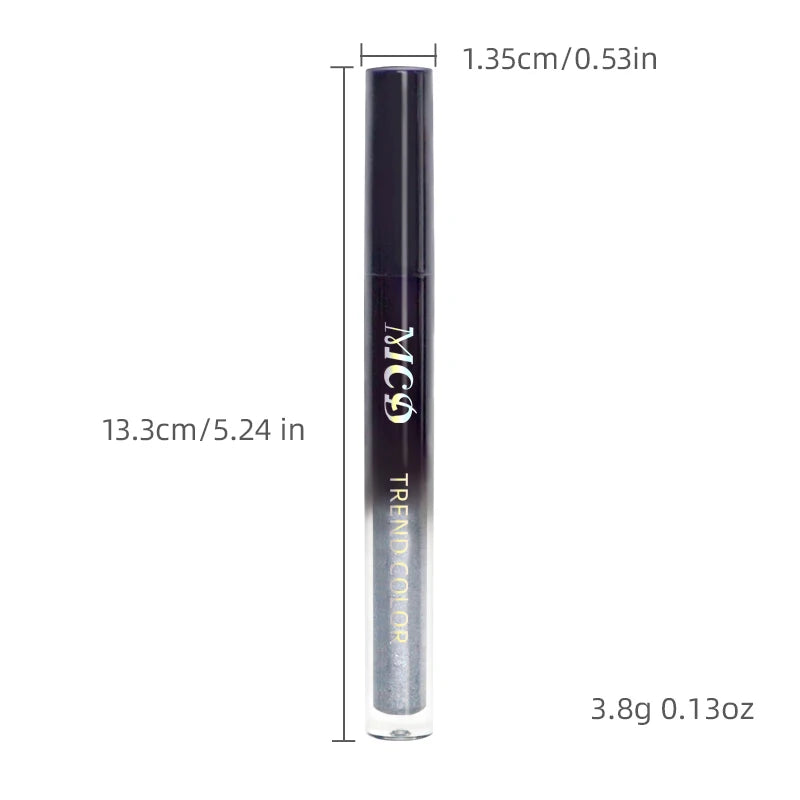 13-Shade Waterproof Liquid Eyeshadow Palette Shine Long-lasting Qme