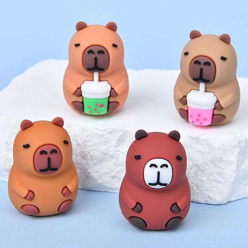 Cute Cartoon Capybara Pencil Sharpener Cutting Tools Student Qme