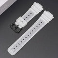 TPU Sport Bracelet For Casioak DW-5600 DW5000 GA2100 Watch Band Stainless Steel Buckle Siliconer Strap16mm Replacement Wristba Qme Transparent B