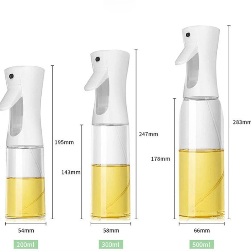 Portable Oil Sprayer Dispenser Bottle 200 300 Food Grade Olive Mister Qme