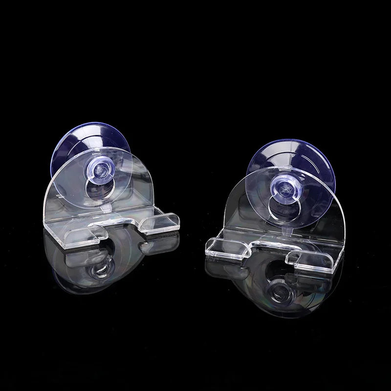 Shaver Holder Suction Cup Transparent Hook Razor Rack Waterproof Qme