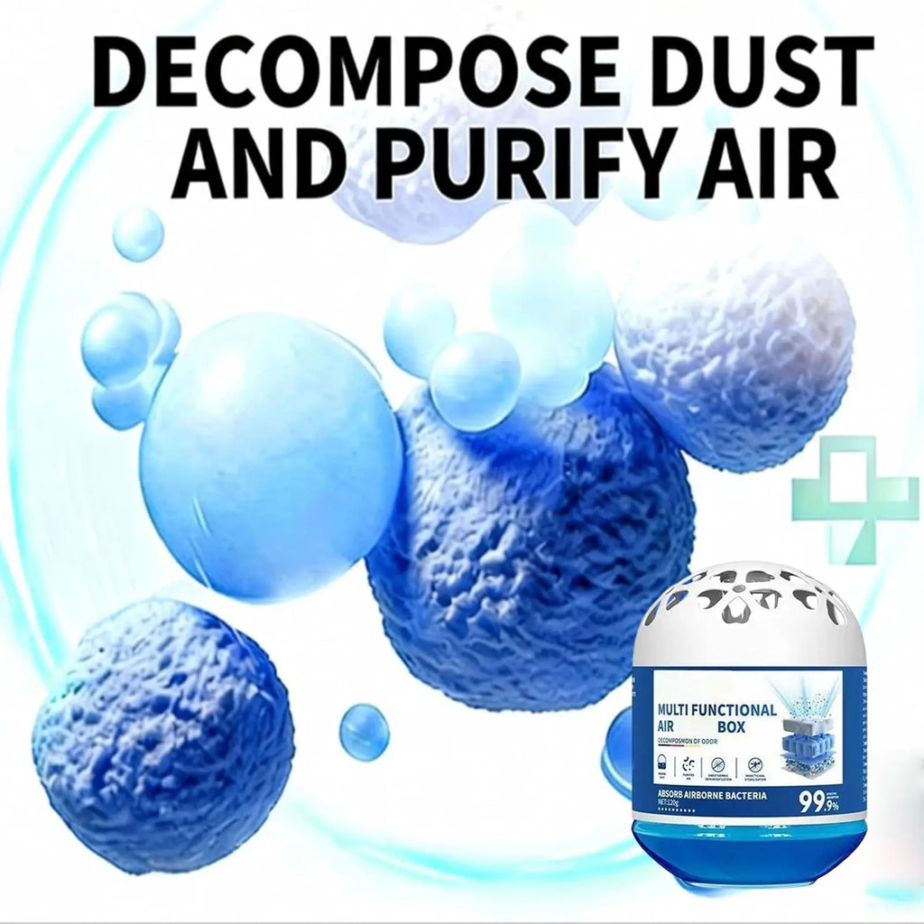 Air Purifiers for Bedroom 120g Plant-Based Cleaner Box Automatic Dust Remover No Electricity Required for Home Dorm Apartment Qme