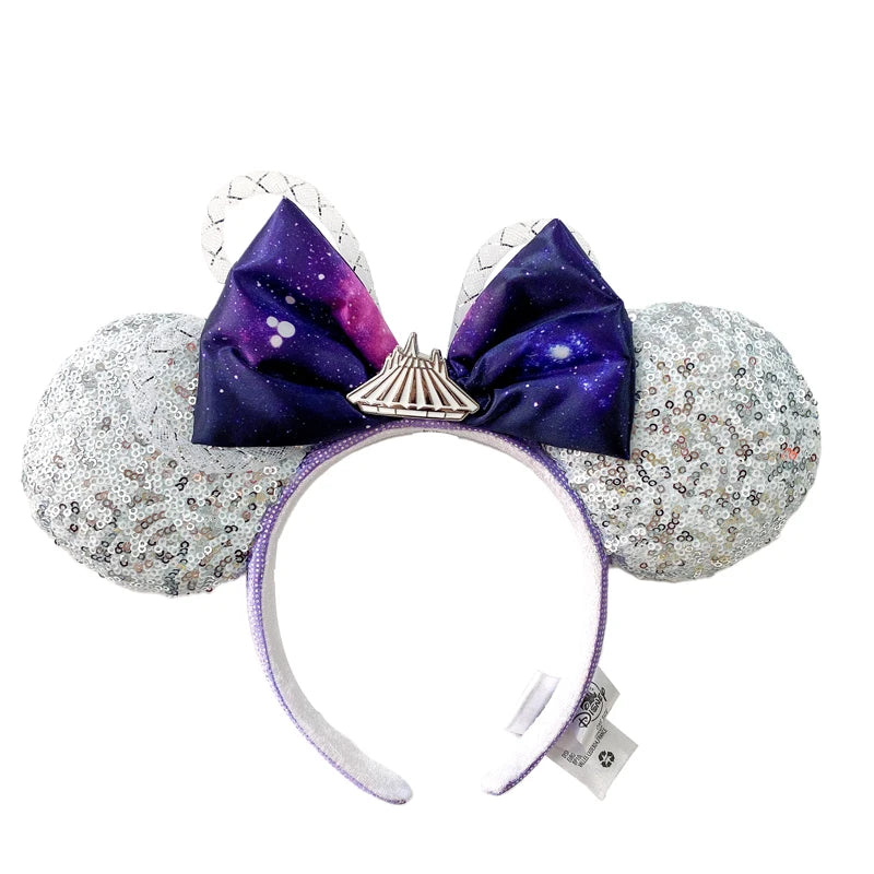 Mickey Mouse Ears Headbands Space Mountain Princess Party Decoration Cosplay Hair Accessories Hairband for girl Women Adult Qme Headband 1