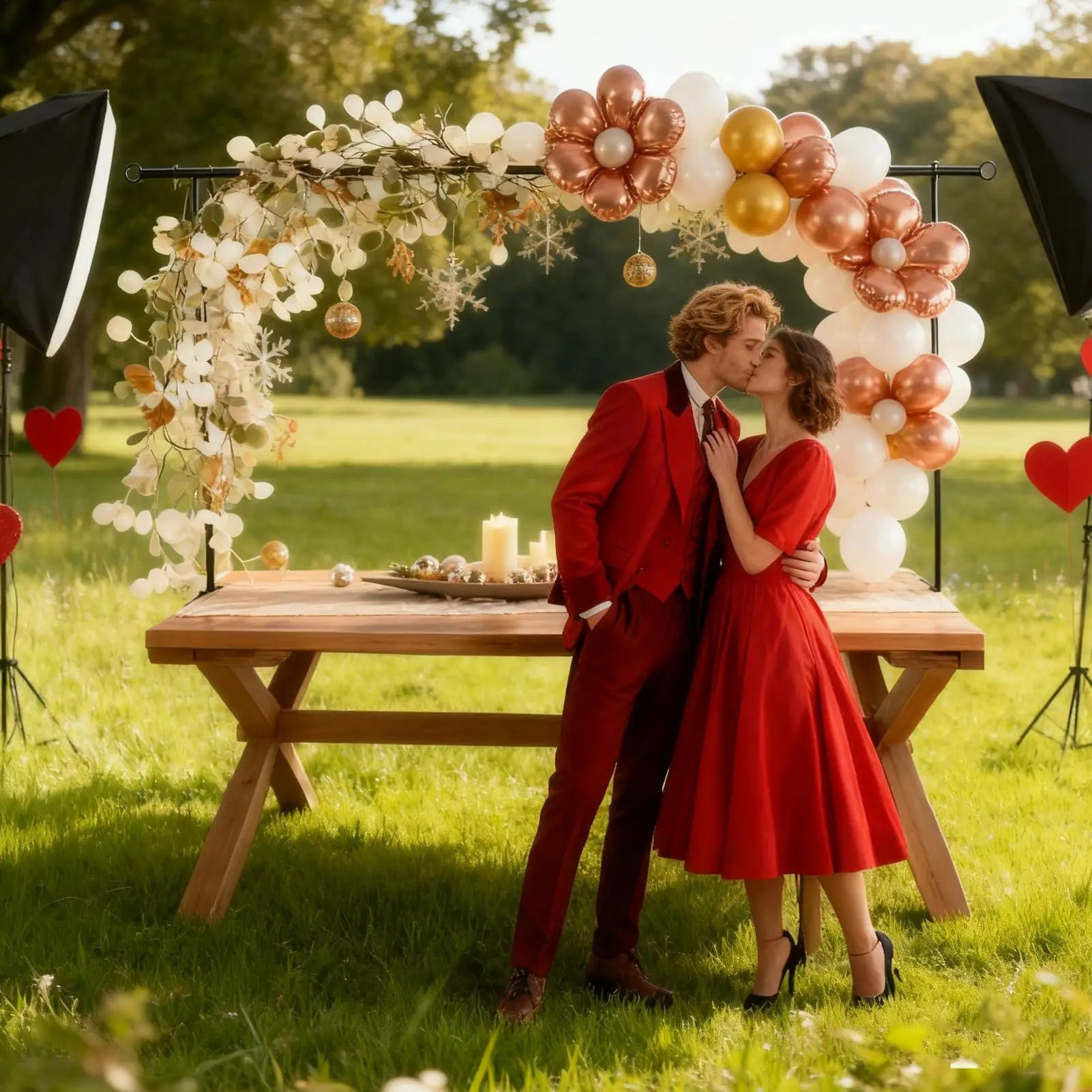 Over The Table Rod Stand With Clamps Adjustable Frame Metal Table Balloon Arch With Clamps For Wedding Birthday Party Halloween Qme