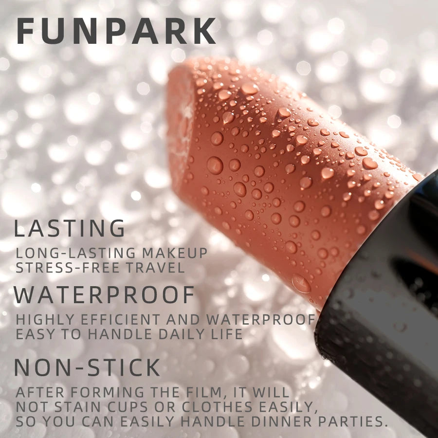 25 Colors Lipstick Non Stick Cup Matte Lip Gloss Waterproof Long Sexy Qme