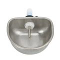10PCS Rabbit Drinking Water Bowl Stainless Steel Anti Scratch Nipple Water Drinker Automatic Cage Breeding Equipment Feeder Qme Default Title