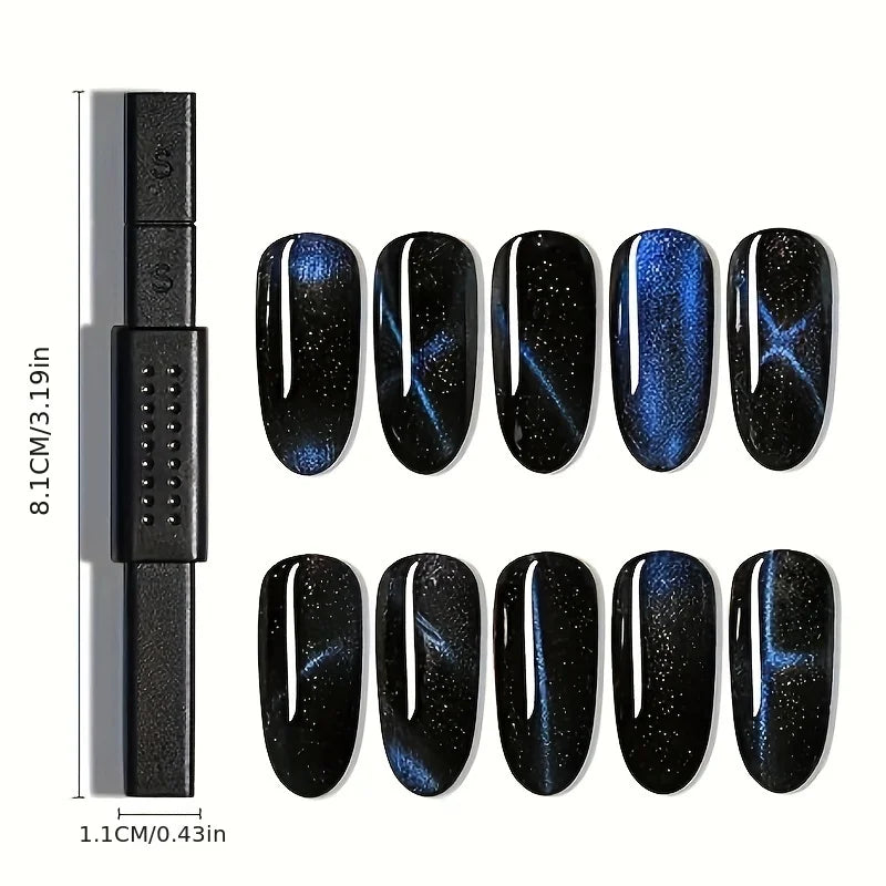 Nail magnet set, cat eye magnet set - highly suitable for nail art and nail art supplies. Qme